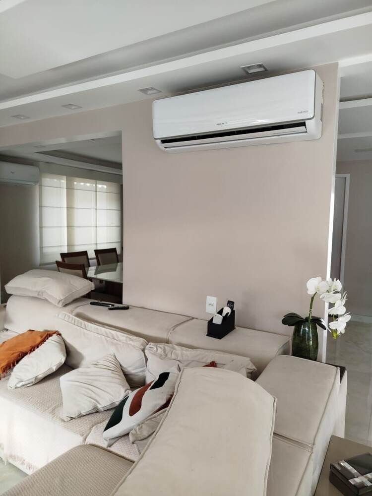 Ar condicionado instalado - ambiente residencial DMR Climatização